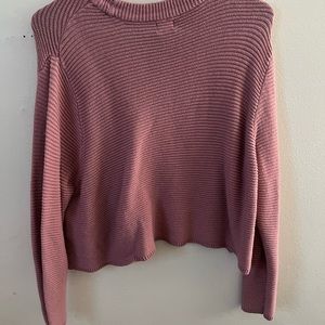 Pink sweater
